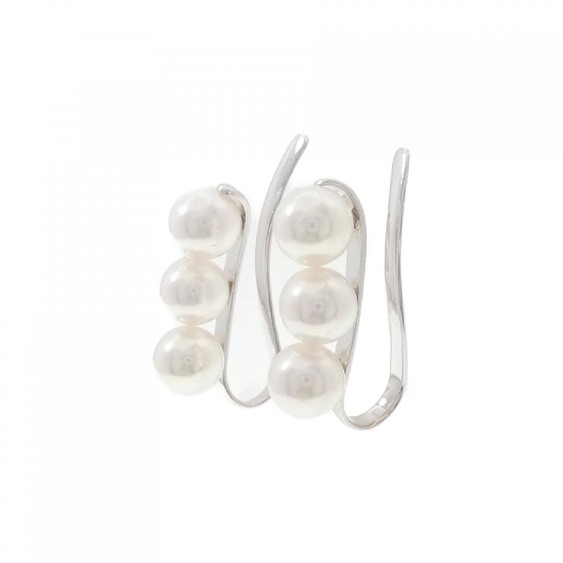 K18WG Bông tai ngọc trai Akoya - Hàng hiệu Authentic 873935