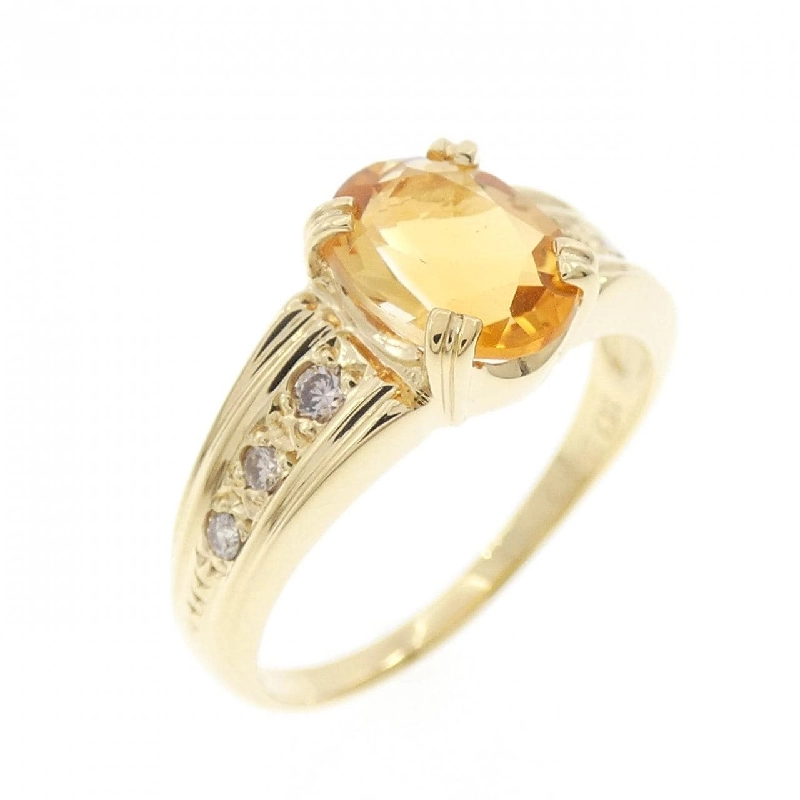 Nhẫn Citrine K18YG 1.13CT 667823