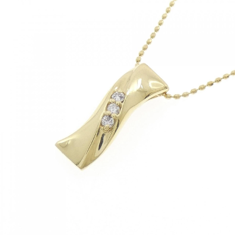 Dây chuyền kim cương K18YG 0.05CT - Hàng hiệu Chính hãng 861383