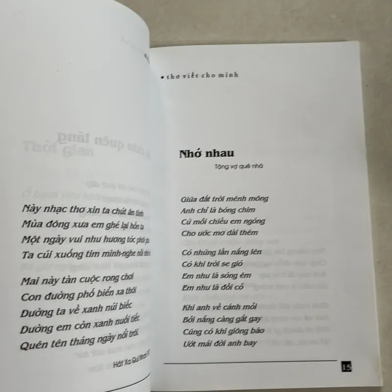 Thơ viết cho mình - Miên Trà 801004