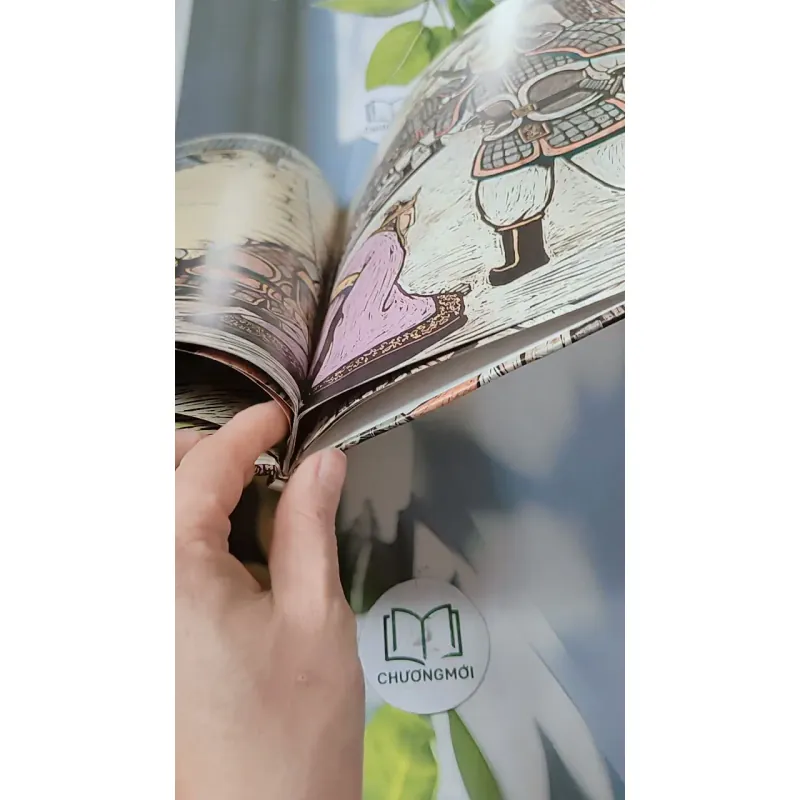 [Tặng nẹp góc] Truyện thiếu nhi Hàn Quốc: Danh nhân 2 -  지인지기 인물 이야기: 광개토대왕 731986