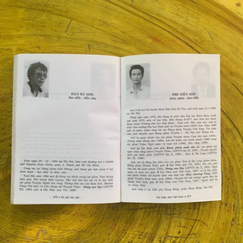 KỶ YẾU HỘI VIÊN HỘI ĐIỆN ẢNH VIỆT NAM 1002938