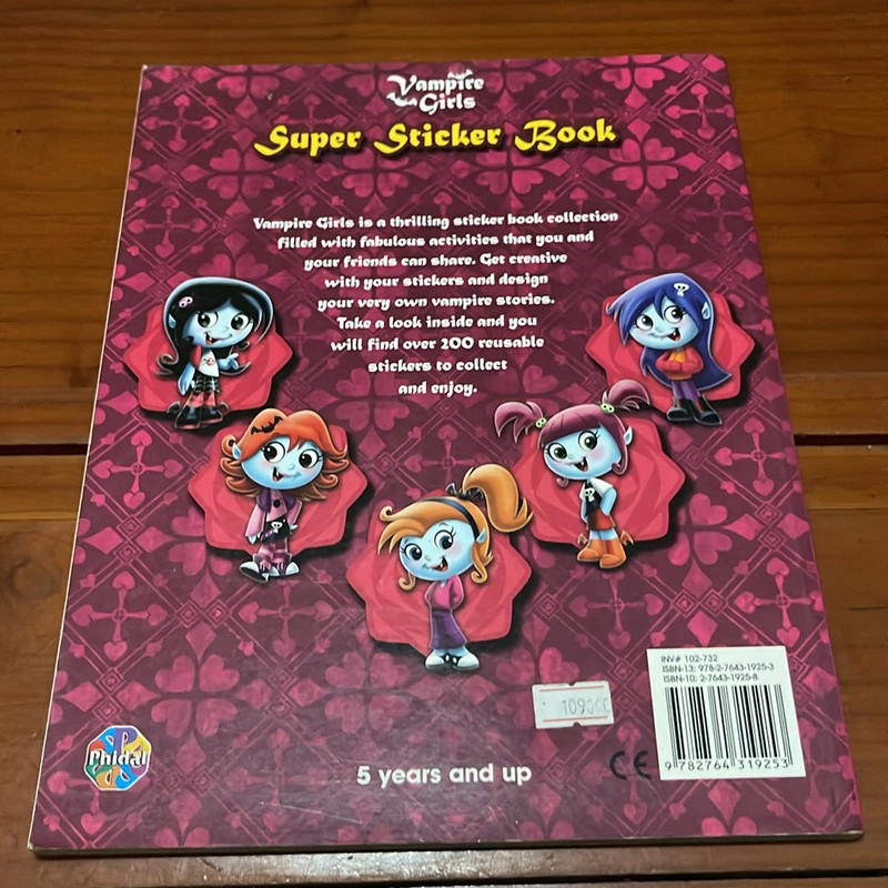 PICTURE BOOK Super sticker book 536343