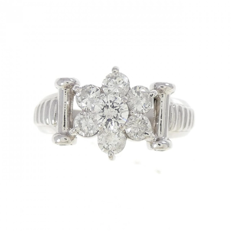 Nhẫn kim cương hoa PT900 1.00CT - Hàng hiệu Authentic 854366