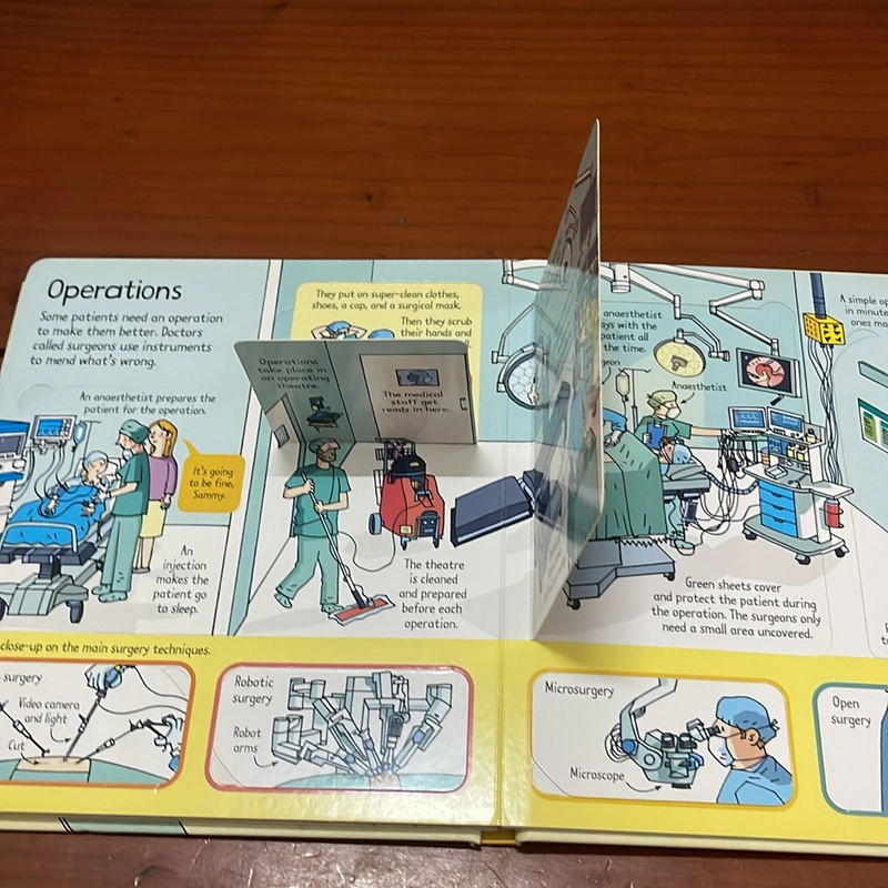PICTURE BOOK Look inside a hospital 536428