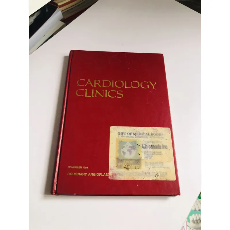 CARDIOLOGY CLINICS – Coronary angioplasty - BÌA CỨNG, KHỔ TO 698172