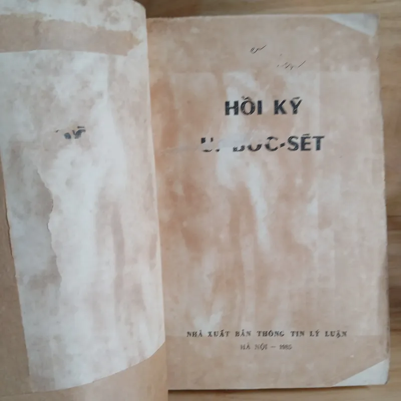 Hồi Ký U. BỚC-SÉT (Xb 1985) 1002247