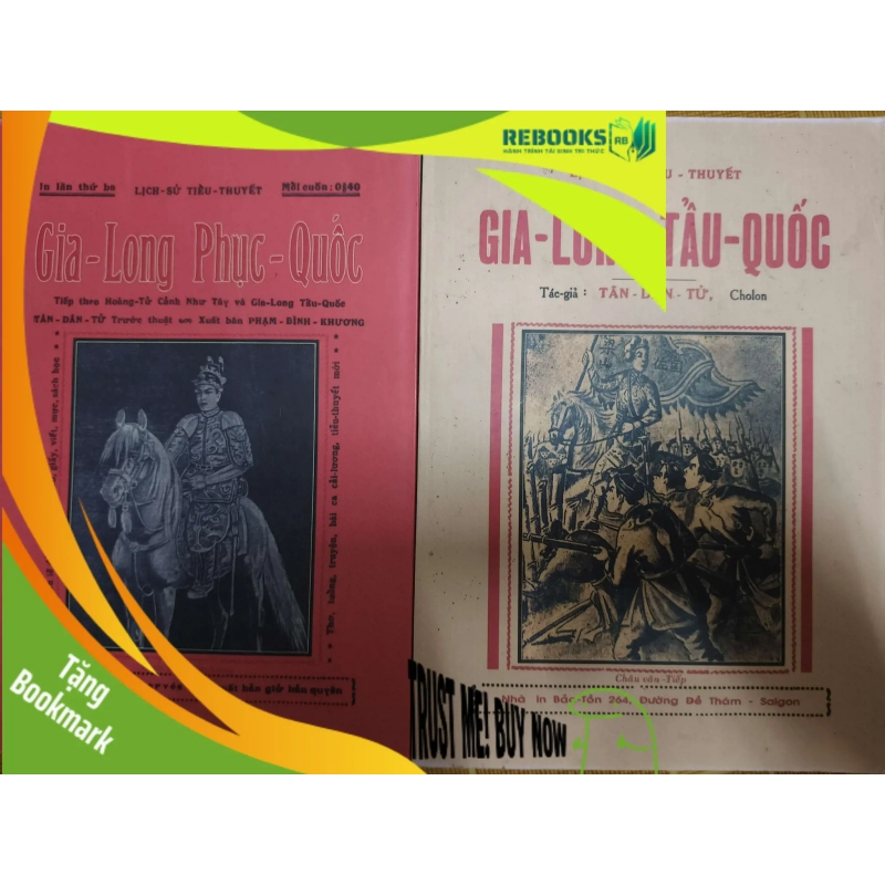 (TẶNG BOOKMARK) Remake Gia long tẩu quốc - Gia Long phục quốc - 660 trang Sách văn học RBK2702 951232