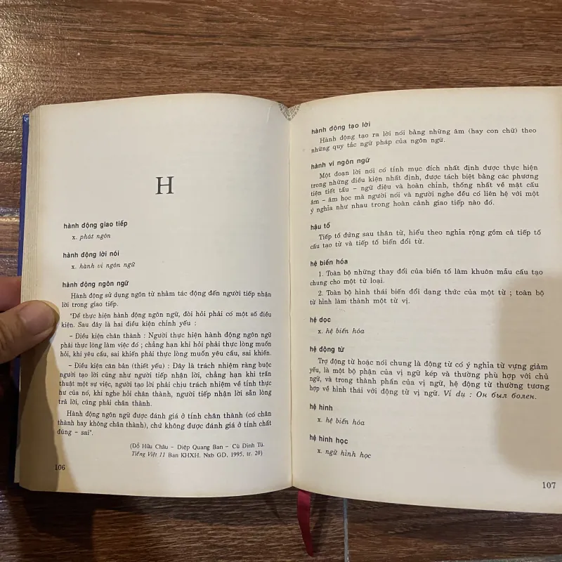 Từ điển GIẢI THÍCH THUẬT NGỮ NGÔN NGỮ HỌC (t4) 525577