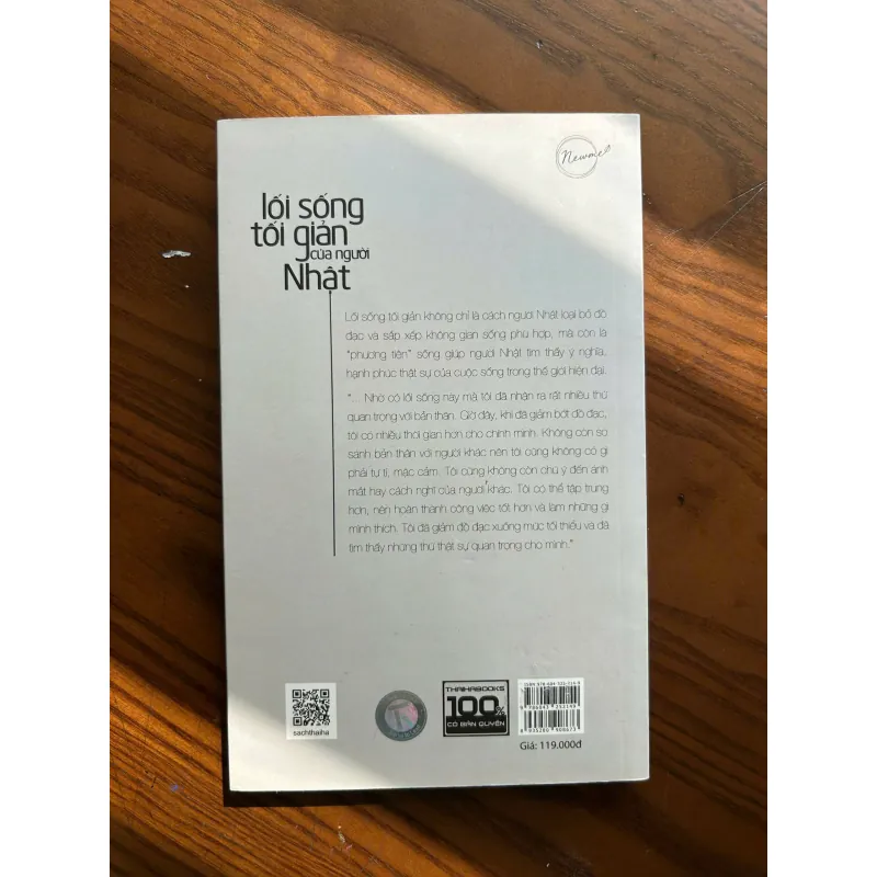 LỐI SỐNG TỐI GIẢN CỦA NGƯỜI NHẬT by SASAKI FUMIO 561357