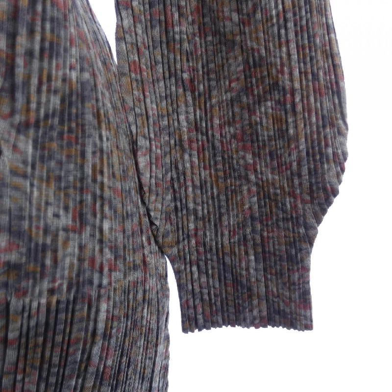 Pleats Please 2009 Áo đầm in họa tiết len chuyển giao PP93-JH463 7564082 - Hàng hiệu Chính hãng 815489