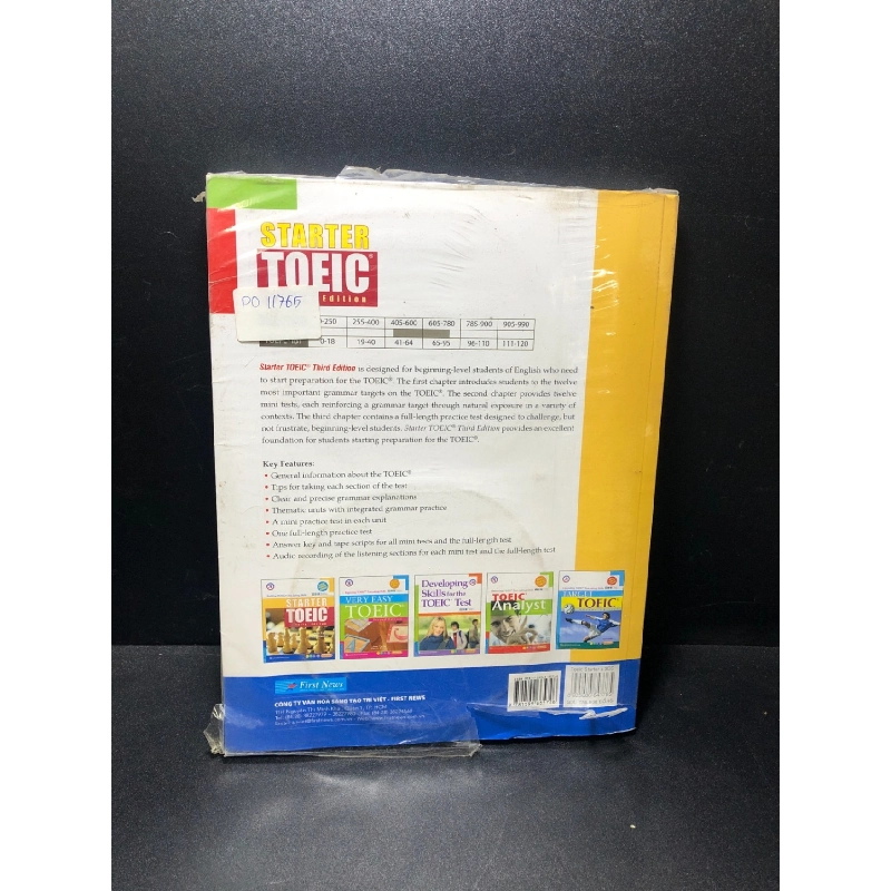 Starter Toeic Third Edition Anne Taylor Cassey Malarcher mới 80% HCM0111 912206