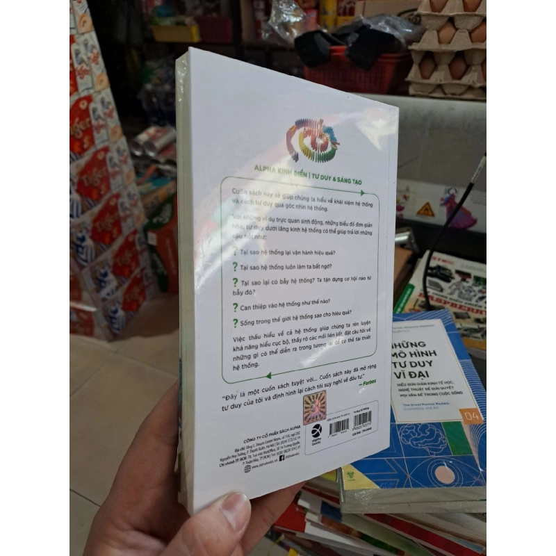 Tư Duy Hệ Thống (Nền Tảng Biến Những Điều Phức Tạp Thành Đơn Giản) -Donella H. Meadows - mới 100% - KỸ NĂNG - HCM3012 924382