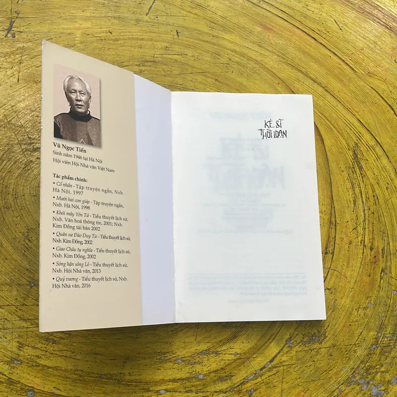 KẺ SĨ THỜI LOẠN- VŨ NGỌC TIẾN 675261