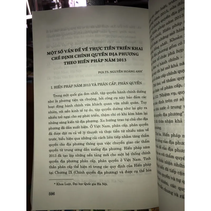 Thi hành hiến pháp năm 2013 - Thực trạng và những vấn đề đặt ra  754003