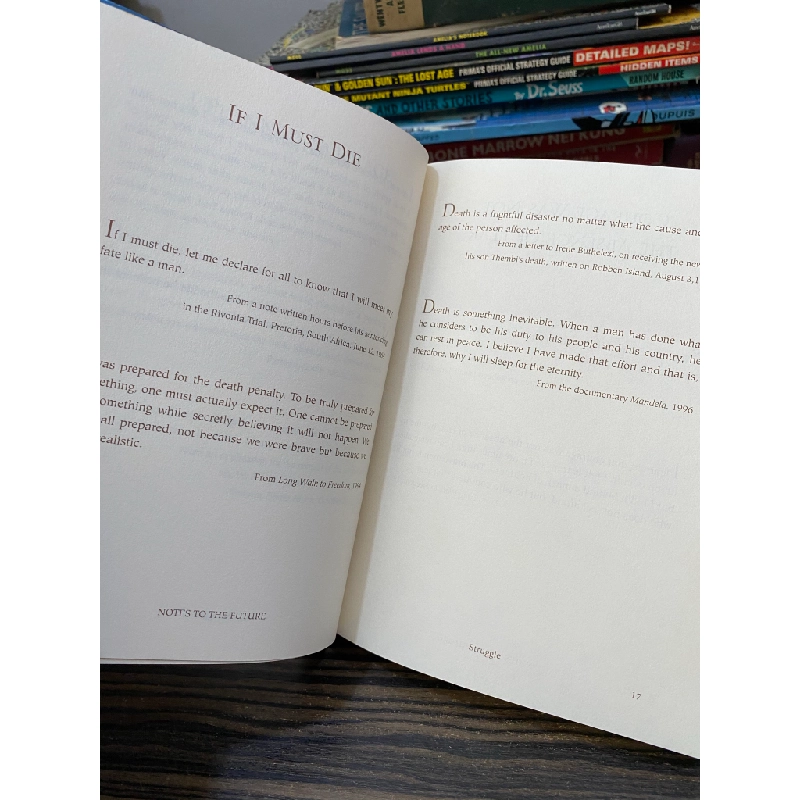 Notes to the future: Words of Wisdom - Nelson Mandela 450340