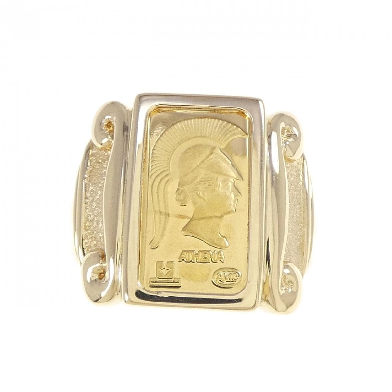 Nhẫn K18YG(枠) 666699