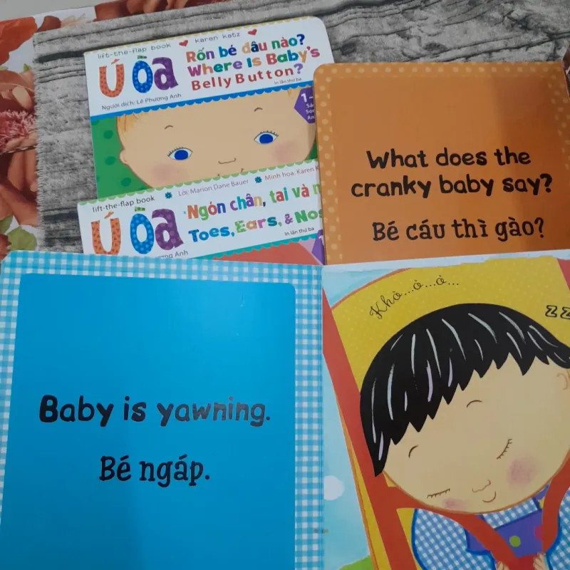 Sách ảnh màu song ngữ bé 1-5 Tuổi Bộ sách Ú ÒA. Tg Karen Katz. ND Lê Phương Anh. In lần 3 775899