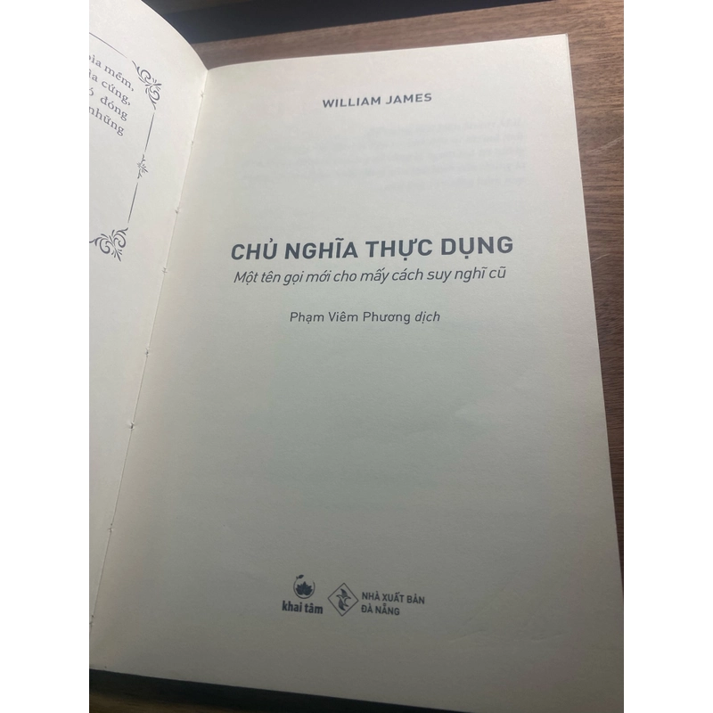 Chủ nghĩa thực dụng - William James 517097
