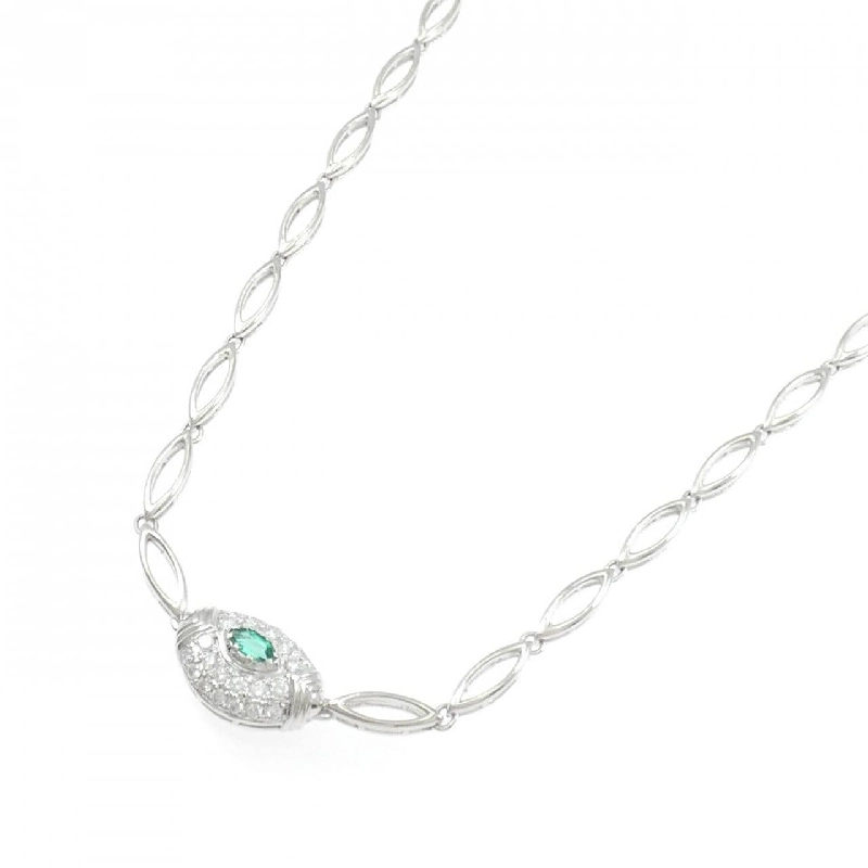 Dây chuyền ngọc lục bảo 0.15CT - Hàng hiệu Authentic 841903