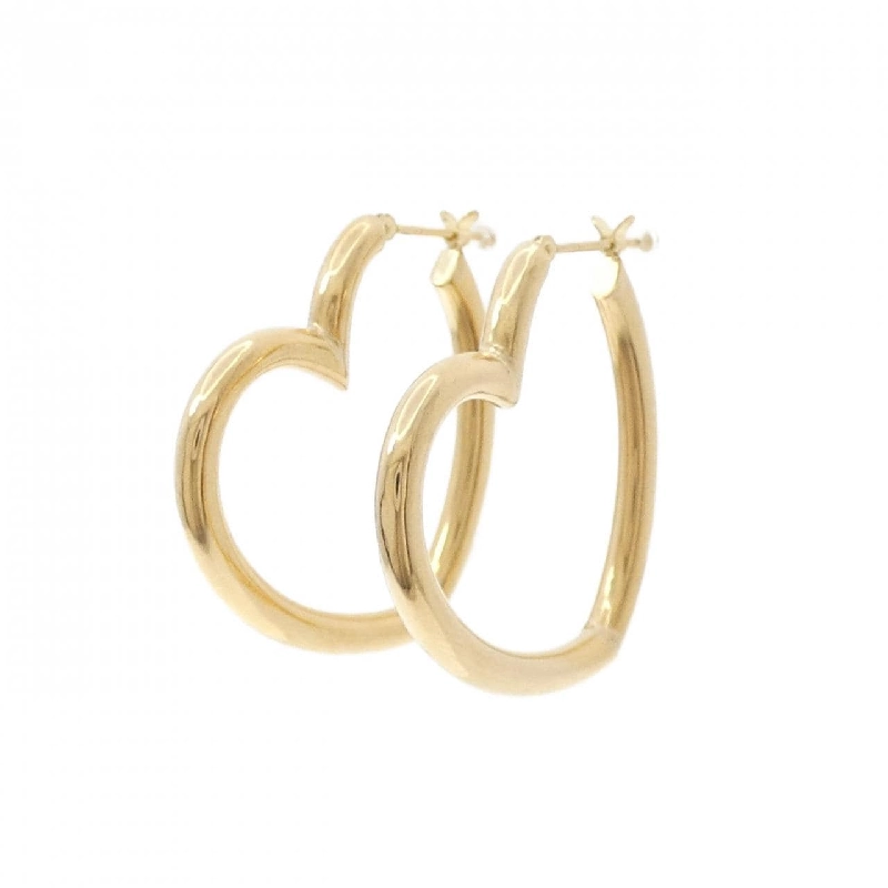 K18YG Bông tai hình trái tim - Hàng hiệu Authentic 867766