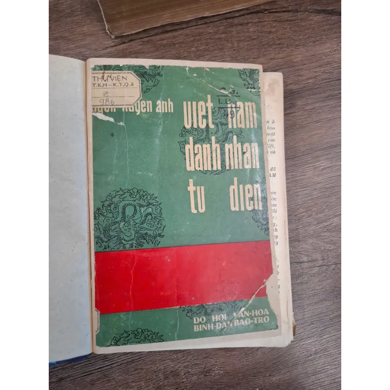 VIỆT NAM DANH NHÂN TỪ ĐIỂN - DO HỘI VĂN HÓA BÌNH DÂN BẢO TRỢ 728828
