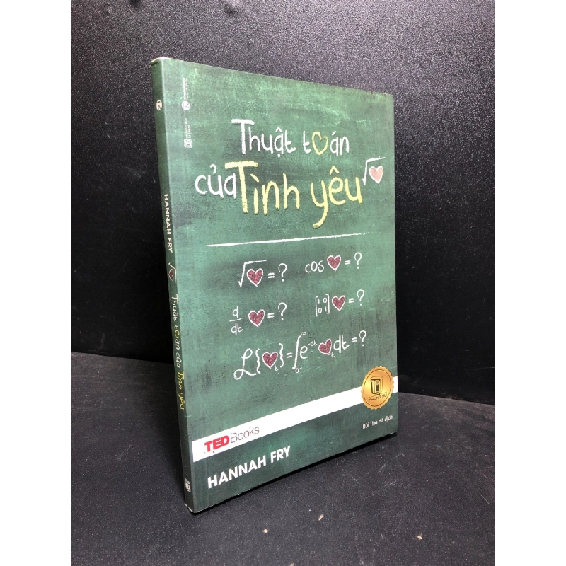 Thuật toán của tình yêu 2017 Hannah Fry mới 85% ố nhẹ (khoa học tâm lý) HCM3012 912955