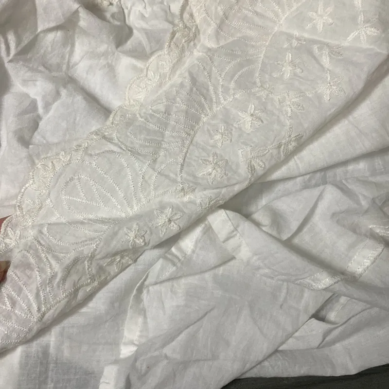 Áo xô Nhật dáng babydoll dc thêu tỉ mỉ hết áo 647022