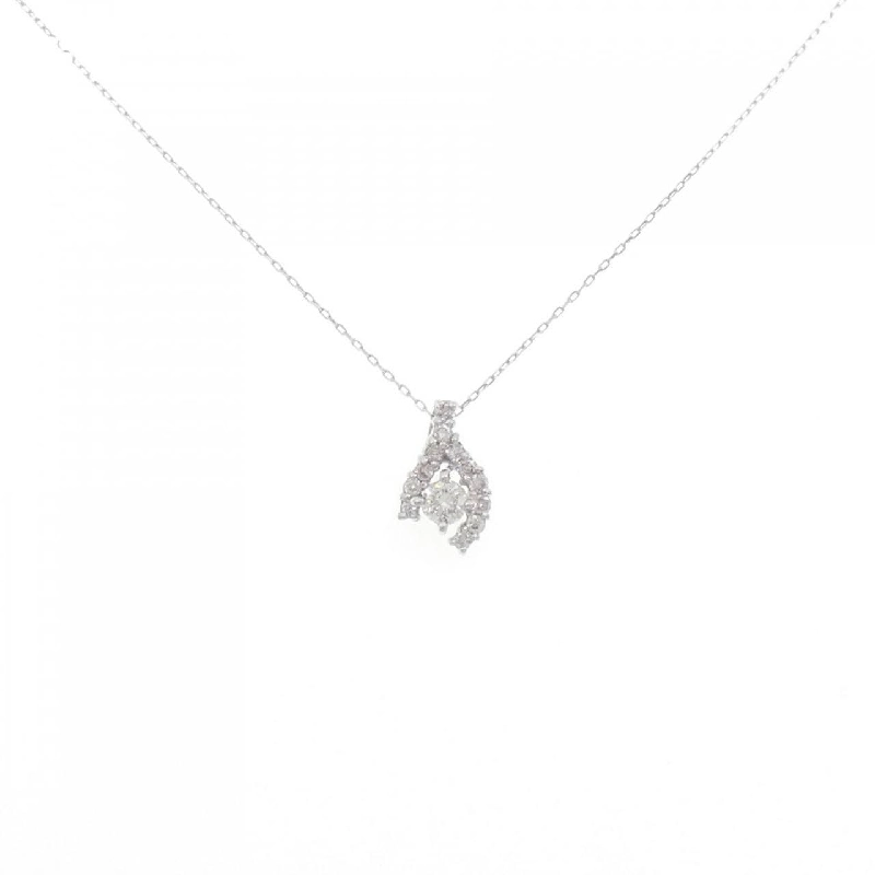 Dây chuyền kim cương K18WG 0.24CT - Hàng hiệu Chính hãng 863870