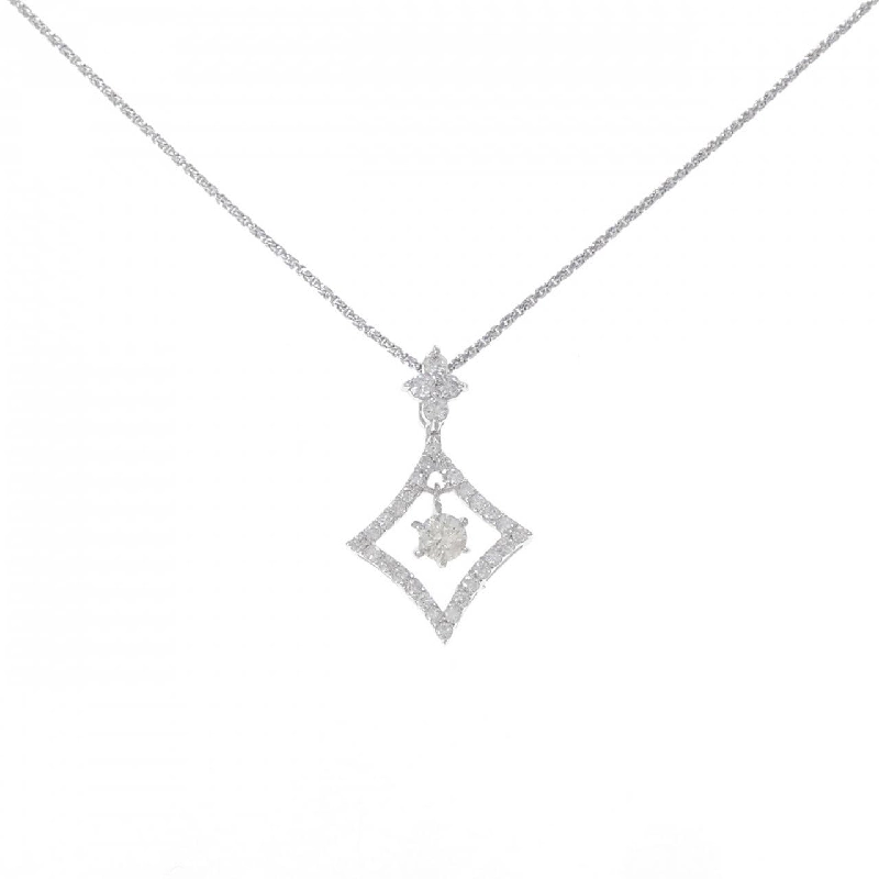 K18WG Dây chuyền kim cương 0.19CT - Hàng hiệu Chính hãng 857189