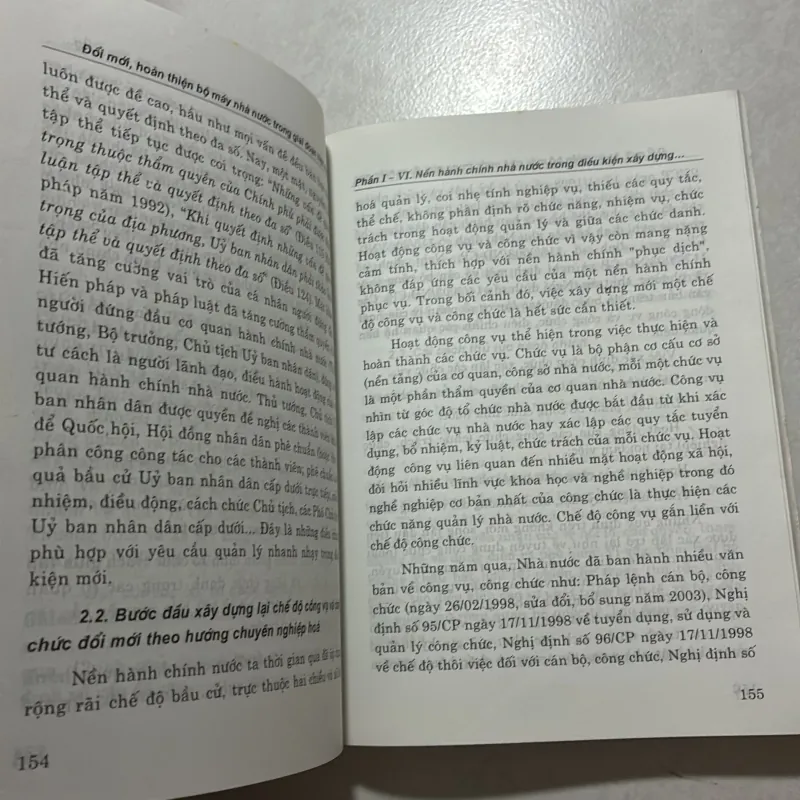 Đổi mới, hoàn thiện bộ máy nhà nước trong giai đoạn hiện nay 746485