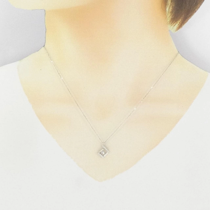 Dây chuyền kim cương PT900/PT850 0.09CT - Hàng hiệu Chính hãng 860535