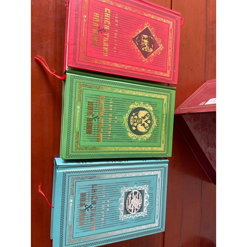 Boxset Chiến tranh & hoà bình Lev Tolstoy 541237