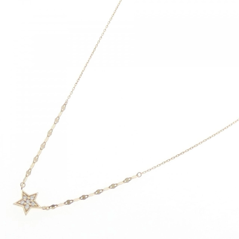 K10YG Ngôi sao Kim cương Dây chuyền 0.04CT - Hàng hiệu Chính hãng 857165