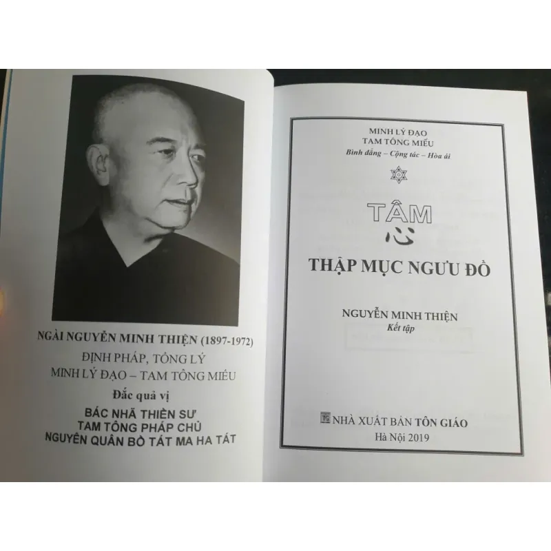 Sách Tâm Và Thập Mục Ngưu Đồ - Nguyễn Minh Thiện mới 90% 674349