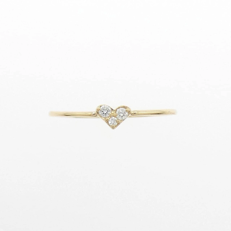 Nhẫn kim cương hình trái tim K18YG 0.05CT - Hàng hiệu chính hãng 851706