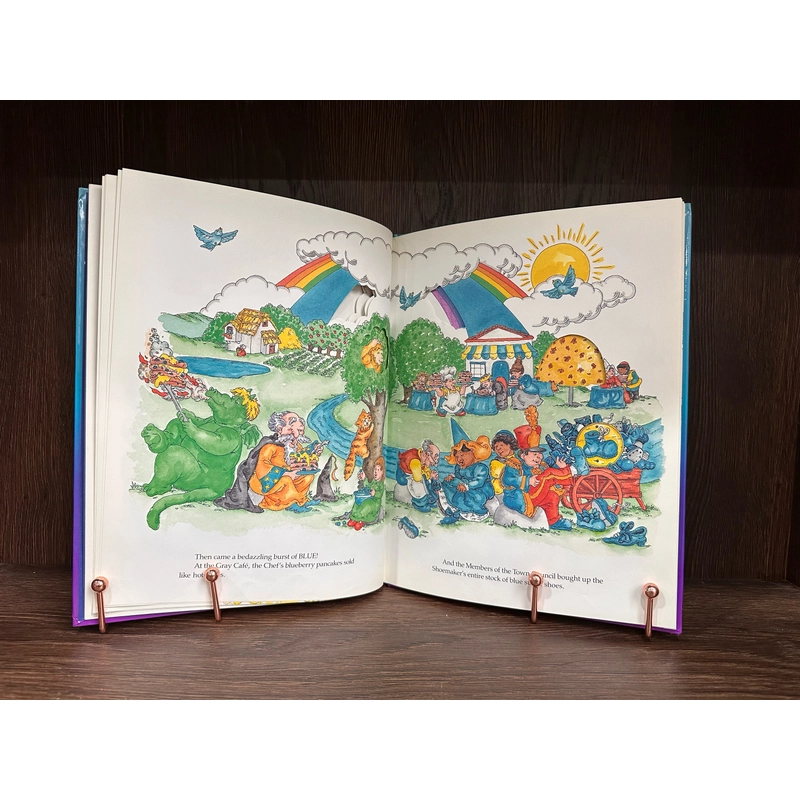 [Bìa cứng]  BALDERDASH THE BRILLIANT: A Hole-in-the-Page color book 253527