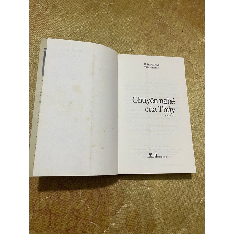CHUYỆN NGHỀ CỦA THUỶ 474679