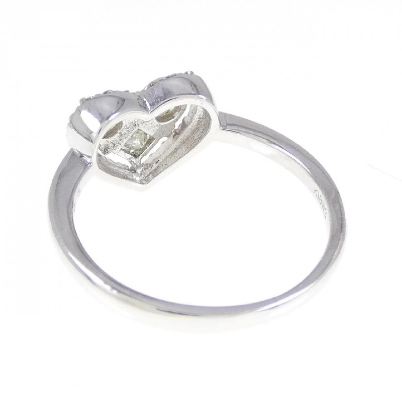 Nhẫn kim cương hình trái tim K18WG 0.67CT 670762