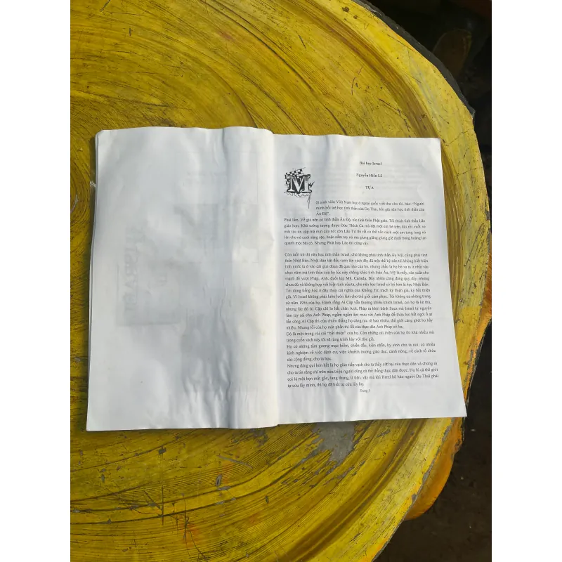 BÀI HỌC ISRAEL - NGUYỄN HIẾN LÊ 733124