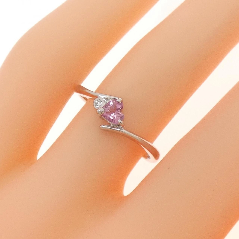 Nhẫn tourmaline hình trái tim PT850 0.21CT 668652