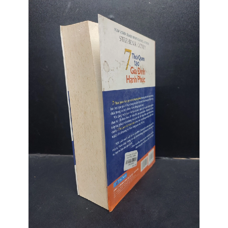 7 Thói Quen Tạo Gia Đình Hạnh Phúc Stephen R. Covey mới 70% (ố vàng, bẩn bìa ) 2016 HCM0405 gia đình Oreka-Blogmeo 140393