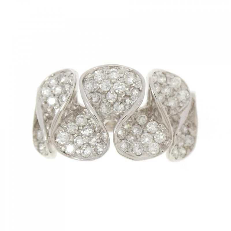 Nhẫn kim cương 750WG 1.23CT 666924