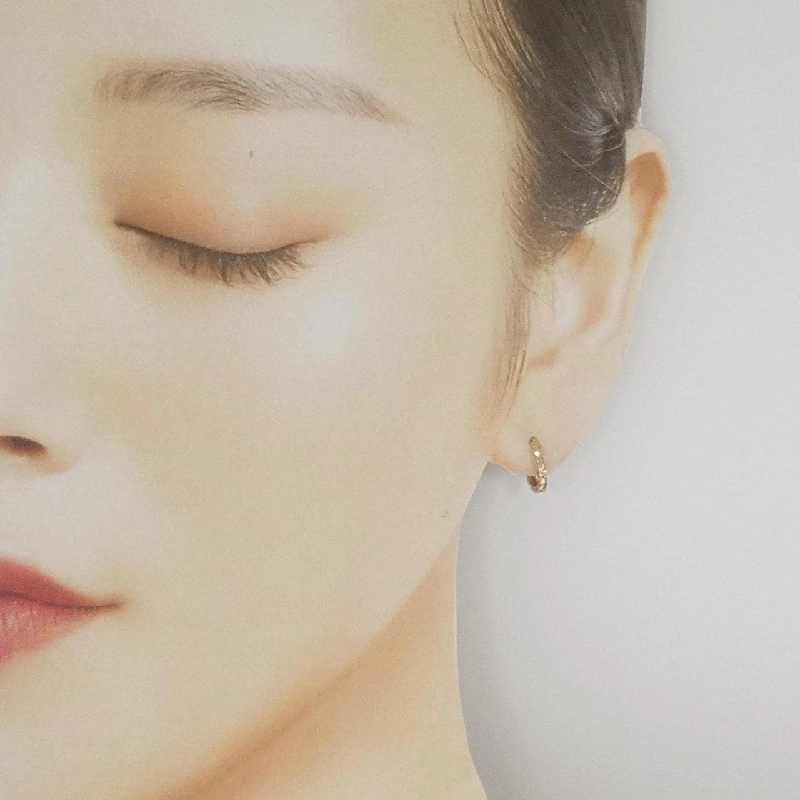 Bông tai hoop 750PG - Hàng hiệu Authentic 865525