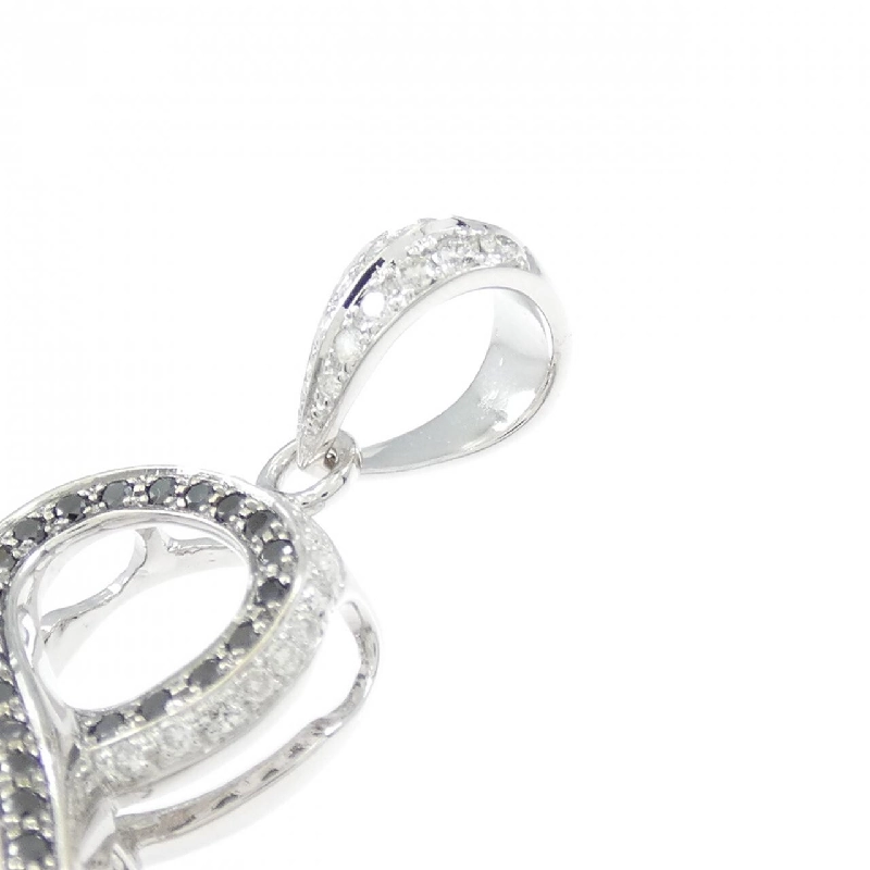 K18WG Số 8 Mặt dây chuyền kim cương 0.40CT - Hàng hiệu Chính hãng 863294