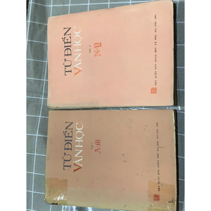 Từ điển văn học A-M, N-Y - xuất bản 1984- khổ lớn 545114