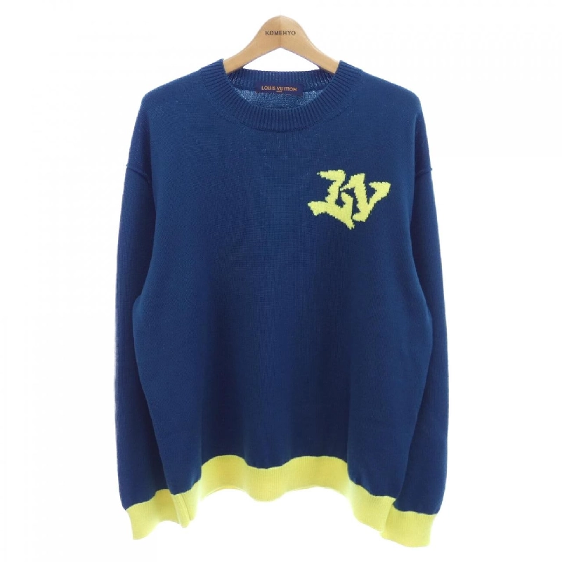Louis Vuitton LOUIS VUITTON Áo len cổ tròn Signature HNN02WNS4 - Hàng hiệu Chính hãng 898225