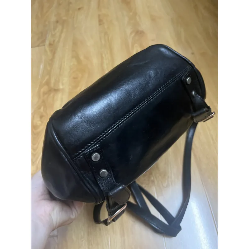 Balo nữ 19*34*9 da mộc 2hand 992594