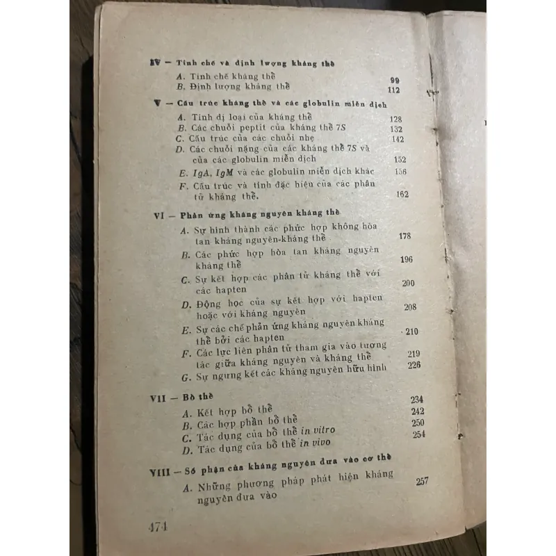 MIỄN NHIỄM DỊCH HỌC VÀ SINH TỔNG HỢP KHÁNG THỂ - 1977 597263