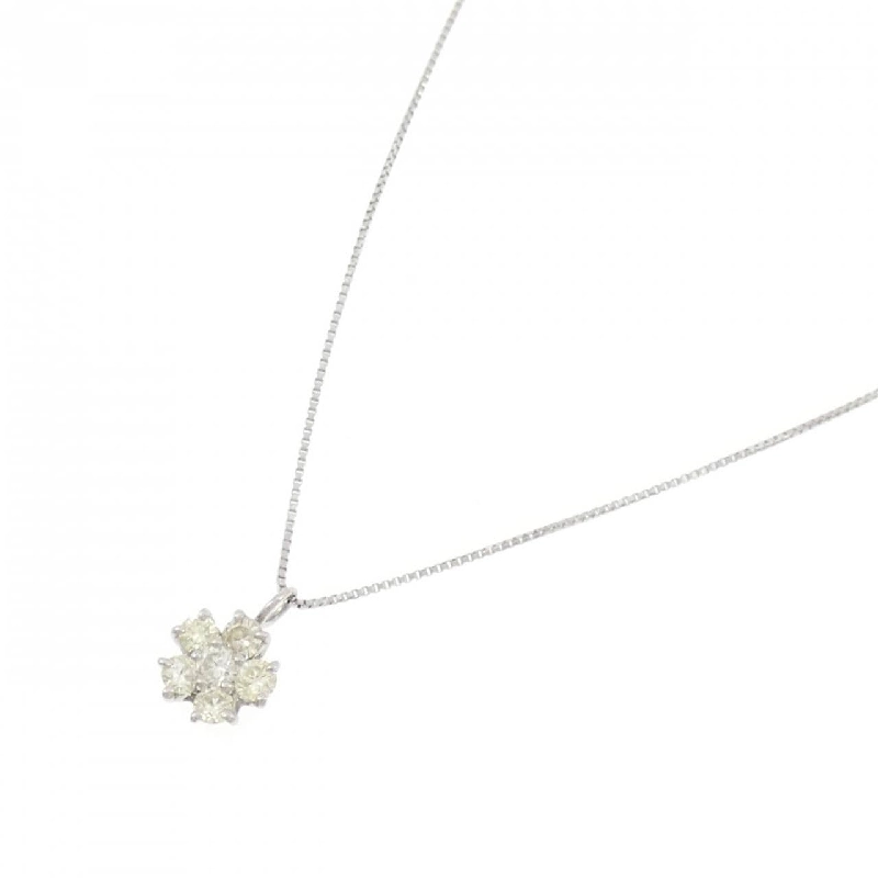 Dây chuyền kim cương hoa PT900/PT850 0.30CT - Hàng hiệu Chính hãng 861885